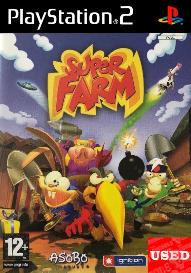 Super Farm PS2 USED (English Game/Dutch Cover)