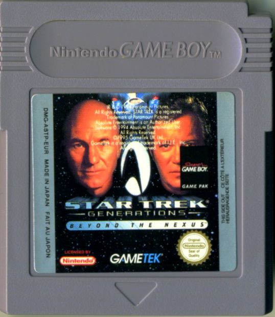 Star Trek Generations Beyond The Nexus GameBoy UNBOXED (No Sticker)