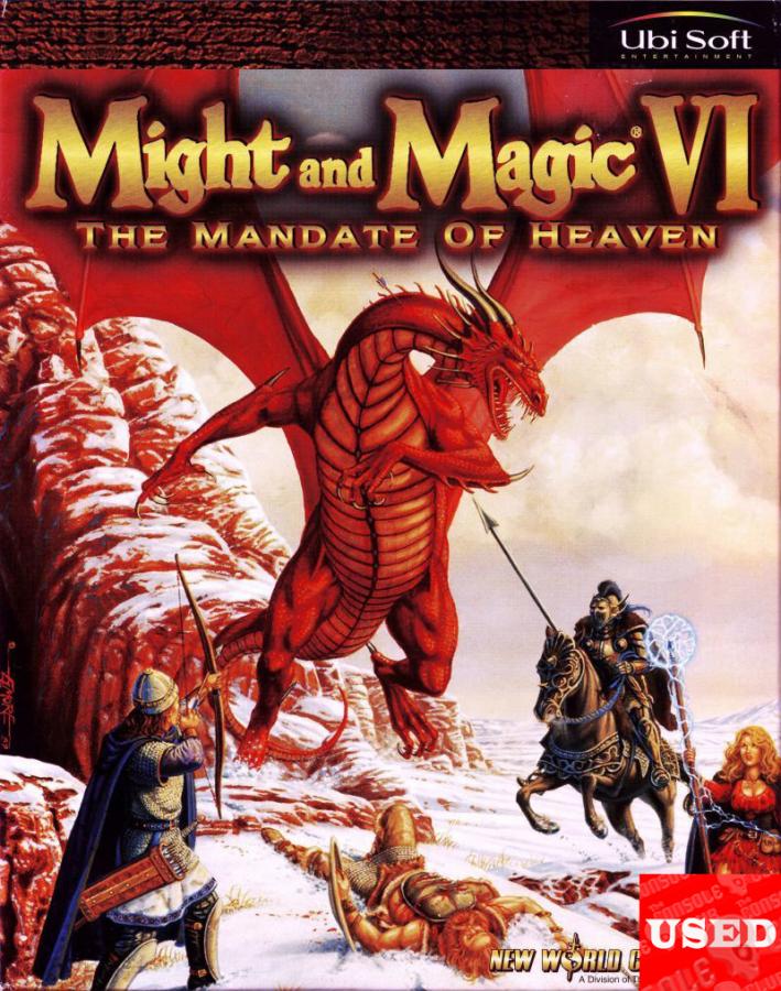 Might and Magic VI: The Mandate of Heaven PC USED