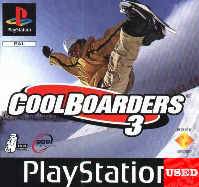 Cool Boarders 3  PSX USED (No Manual)