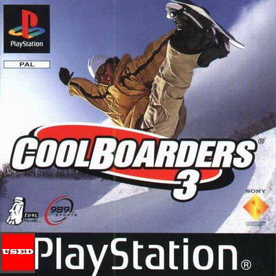 Cool Boarders 3  PSX USED (Damaged Case)