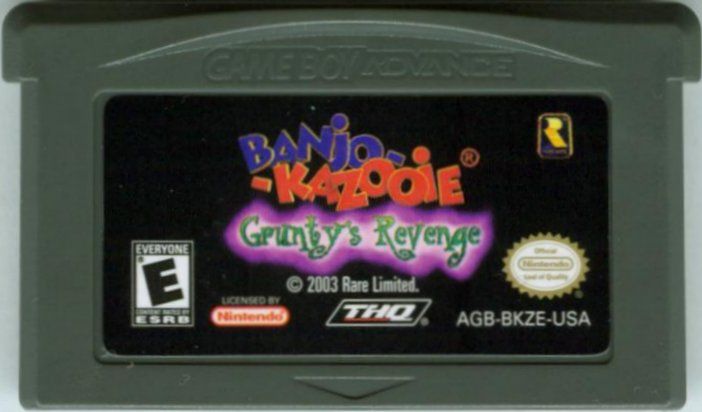 Banjo - Kazzoie Grunty's Revenge GameBoy Advance UNBOXED (NTSC)