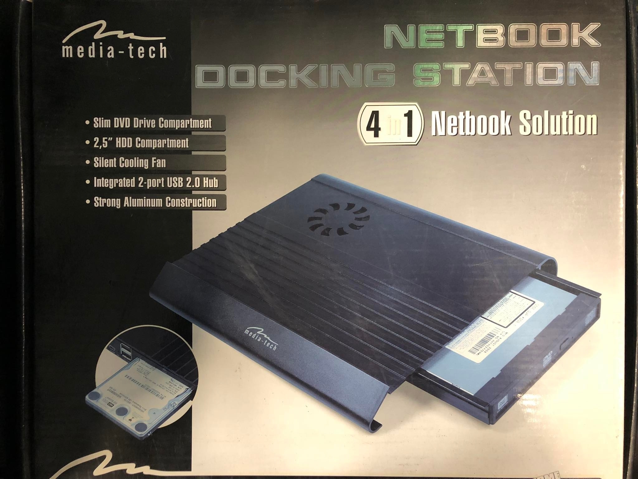 Media-Tech NETBOOK DOCKING STATION 4in1
