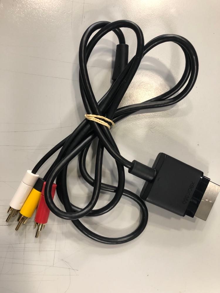 XBOX 360 Original AV Cable for X360  S / FAT USED (UNBOXED)