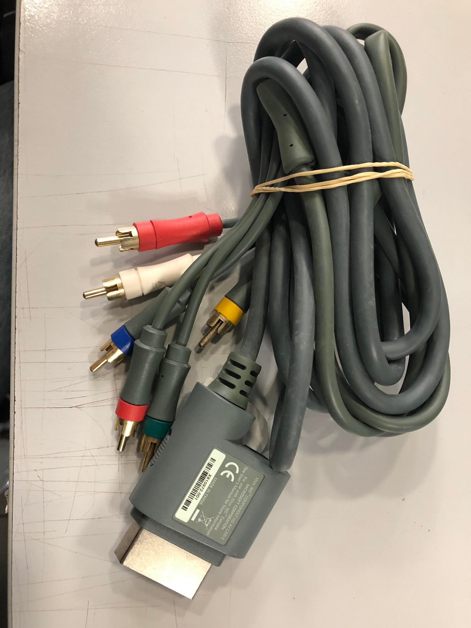 Original XBOX 360 Component Cable for X360 USED (UNBOXED)