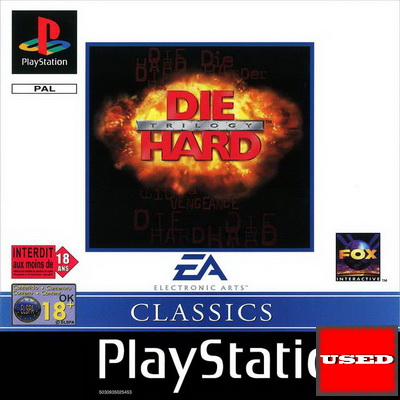 Die Hard Trilogy PSX USED (Damaged Case)