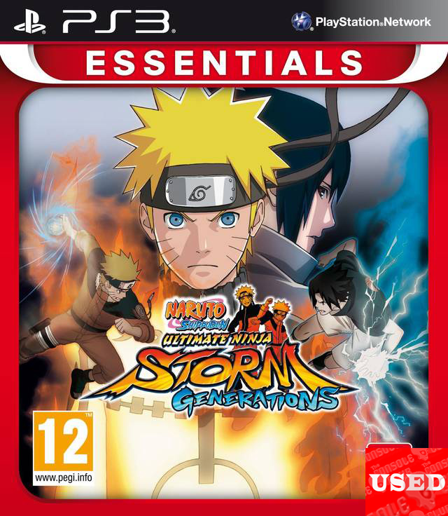 Naruto Shippuden Ultimate Ninja Storm Generations (ESS) PS3 USED