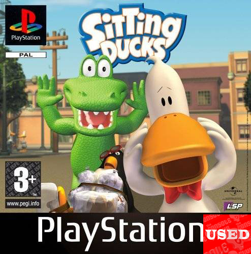 Sitting Ducks  PSX USED  (English Game / Dutch Cover)