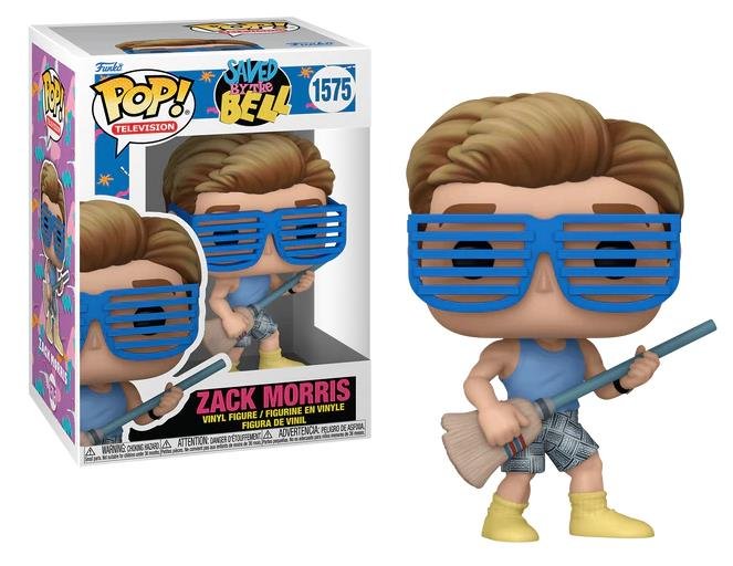 Funko Pop! SAVED BY THE BELLS - TV- Zack Morris #1575 Vinyl Figure
