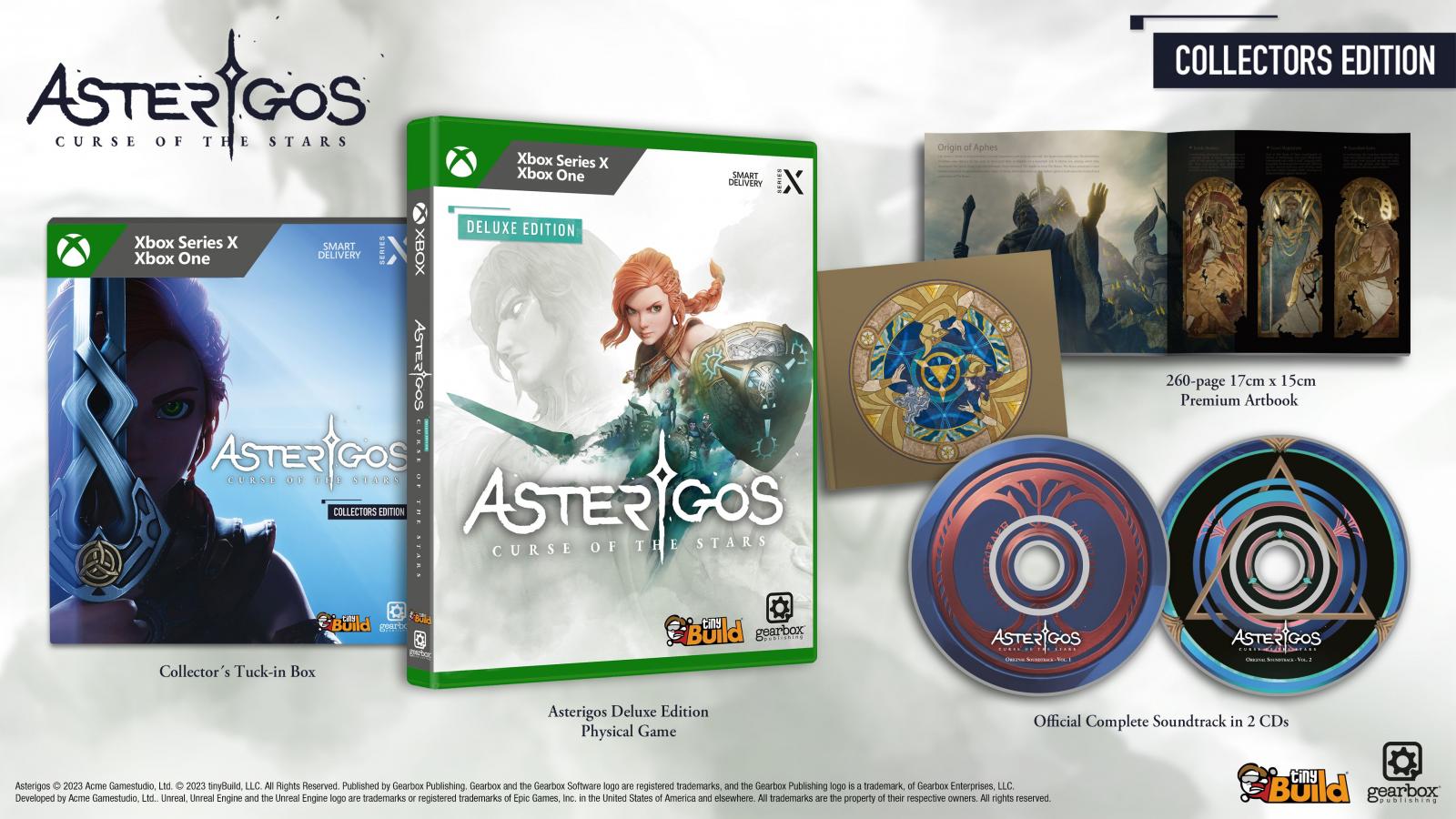Asterigos Curse of the Stars Collector's Edition  XBOX SERIES X NEW 