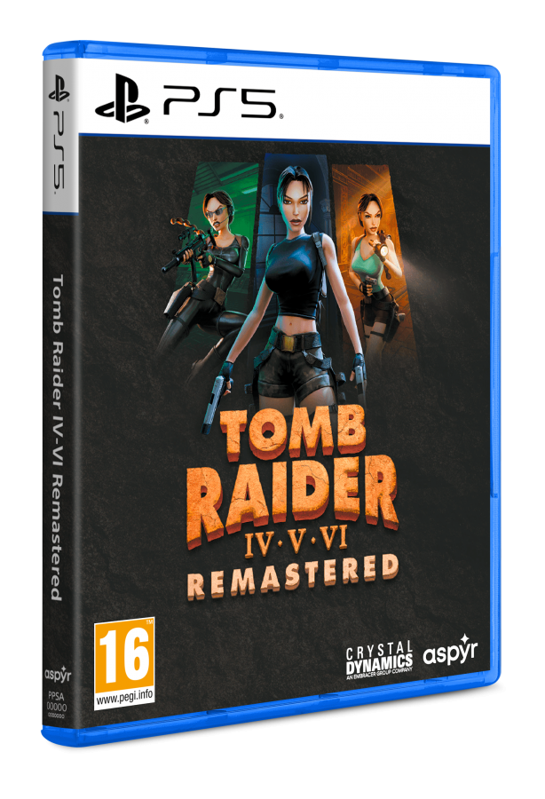Tomb Raider IV-VI Remastered Starring Lara Croft PS5 NEW