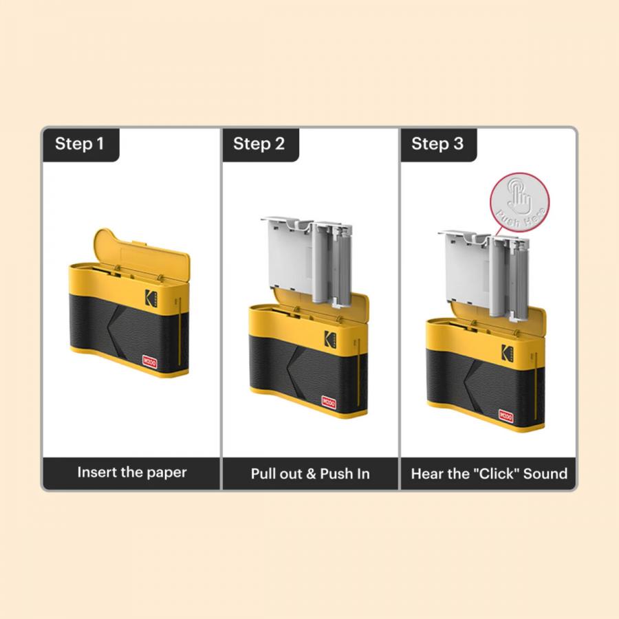 Kodak 30 Photo Cartridge for Mini Shot Combo Printers and Cameras C210/C210R (5.3 x 8.6 cm)