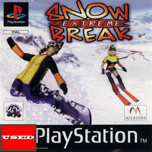 Extreme Snow Break PSX USED  (No Front Cover)