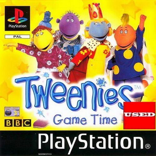 Tweenies - Game Time PSX USED (No Front Cover/Damaged Case)