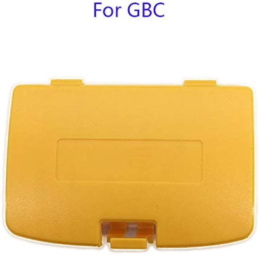 Battery Cover for Nintendo GameBoy Color (BULK) (Yellow)