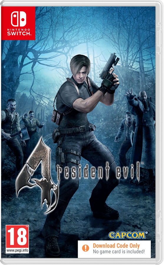 Resident Evil 4 (Code In A Box) Nintendo Switch NEW