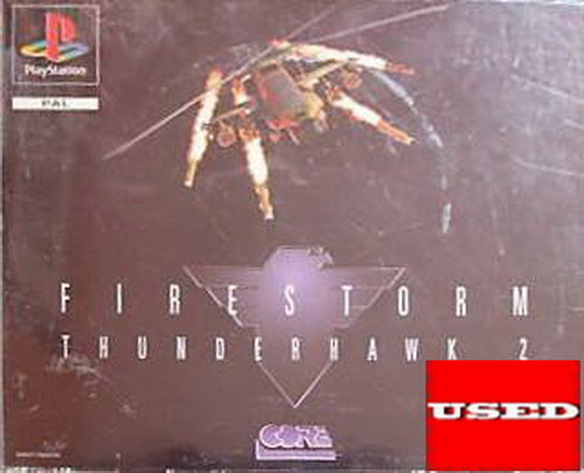 Firestorm Thunderhawk 2 PSX USED