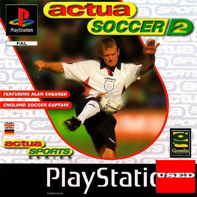 Actua Soccer 2 PSX USED (Damaged Case)