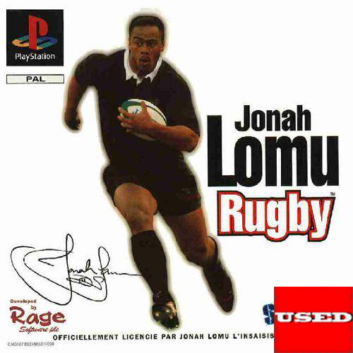 Jonah Lomu Rugby PSX USED (Damaged Case)