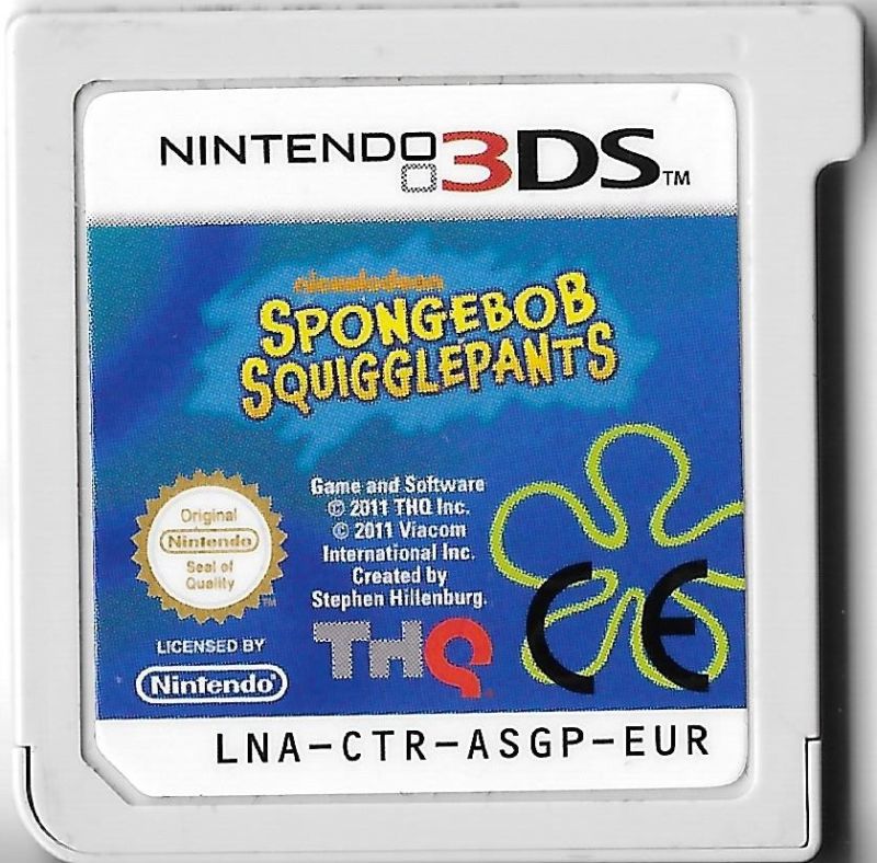SpongeBob Squigglepants 3D 3DS USED (Cart Only)