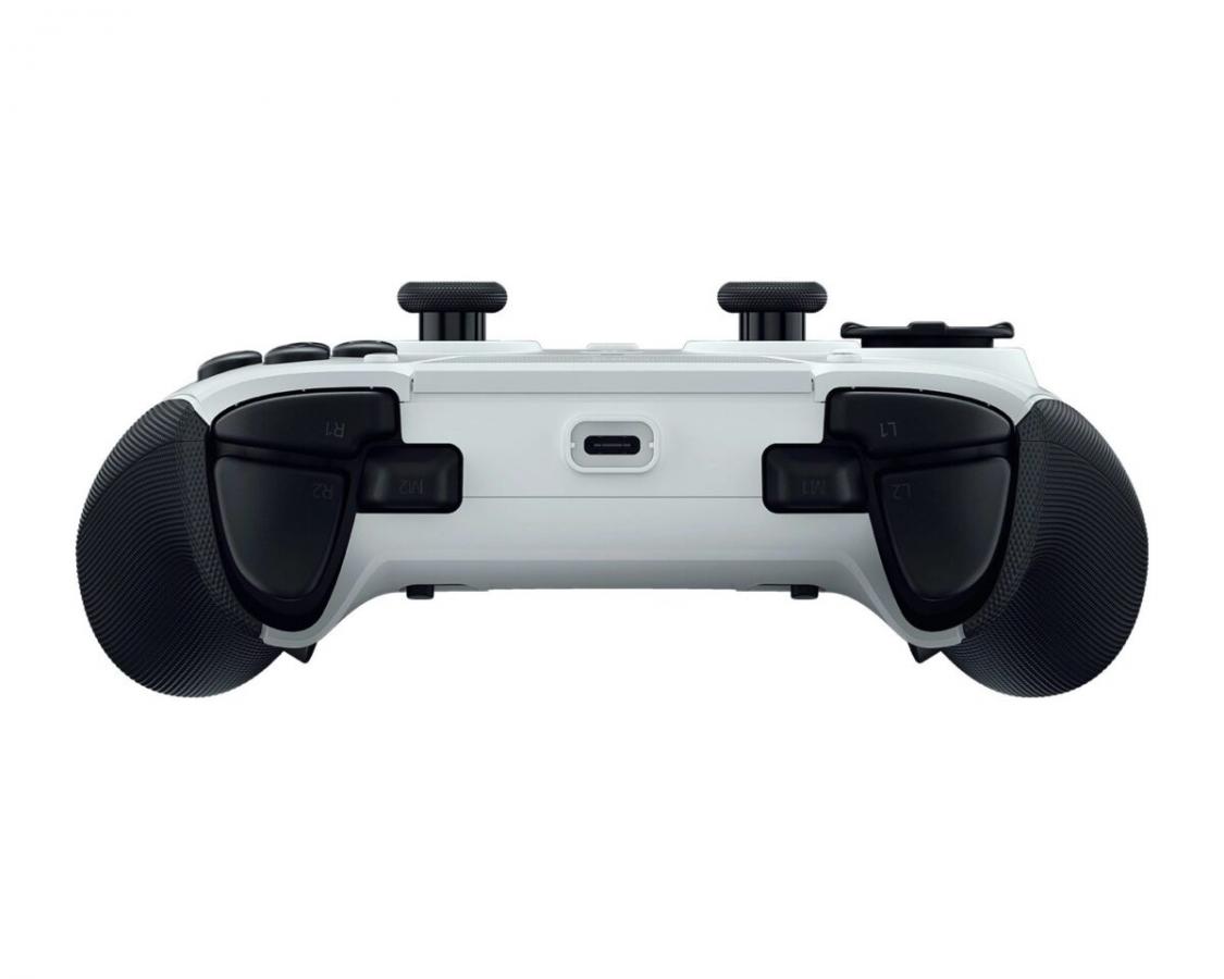 Razer Raiju V3 PRO White - PS5/PC - Wireless Gaming Controller -  TMR Thumbs - 6 Remappable Buttons