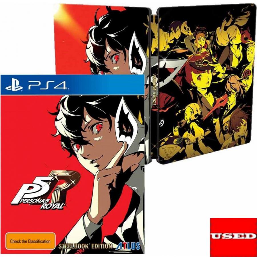 Persona 5 Royal (Steelbook+Game) PS4 USED