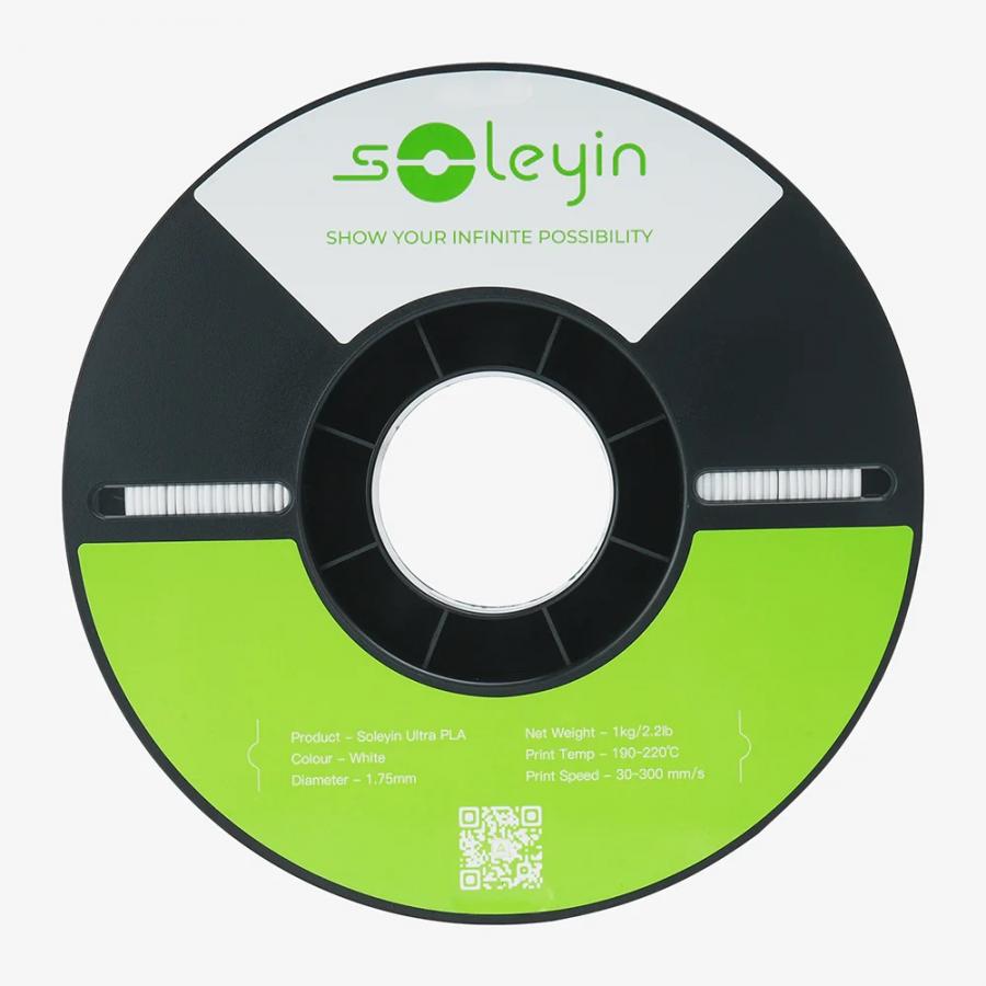 Creality Soleyin Ultra PLA black 3D Printer Filament  1 kg Spool,1.75 mm