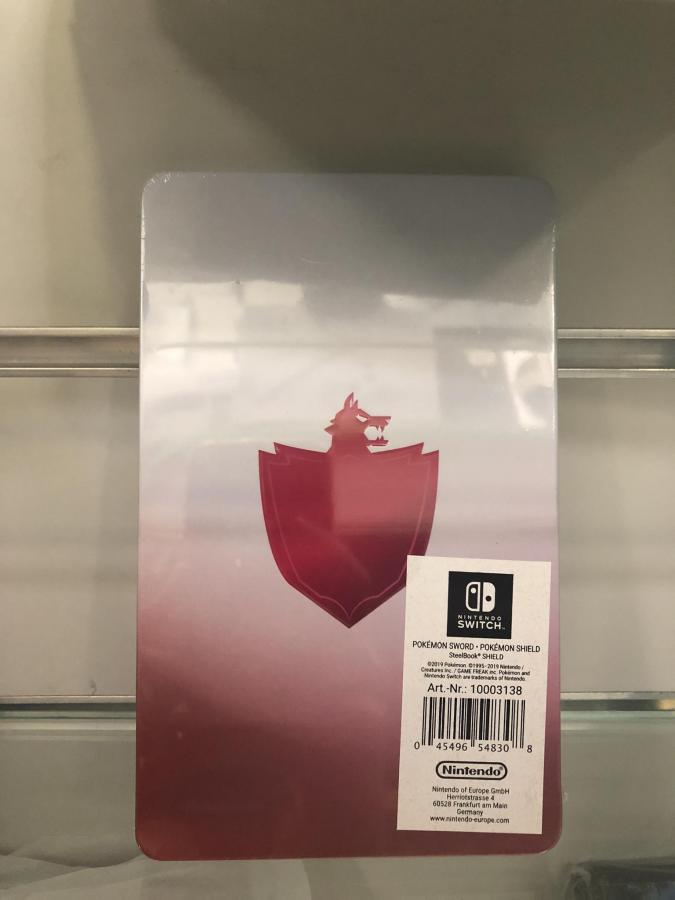 Pokémon Shield NSW STEELBOOK ONLY NEW