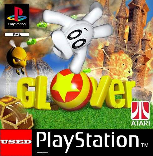 Glover PSX USED (No Manual/No Front Cover)