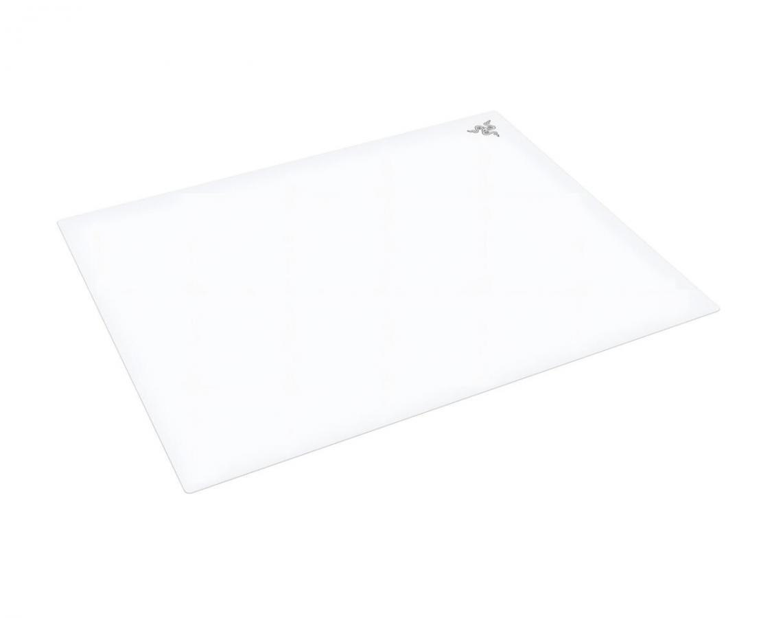 Razer ATLAS PRO White - Gaming Mouse Mat - 1.9mm Premium Tempered Glass - Scratch Resistant