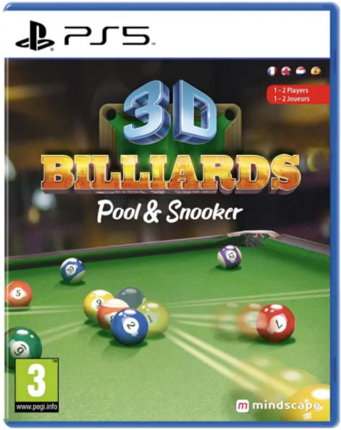 3D Billiards : Pool & Snooker PS5 NEW