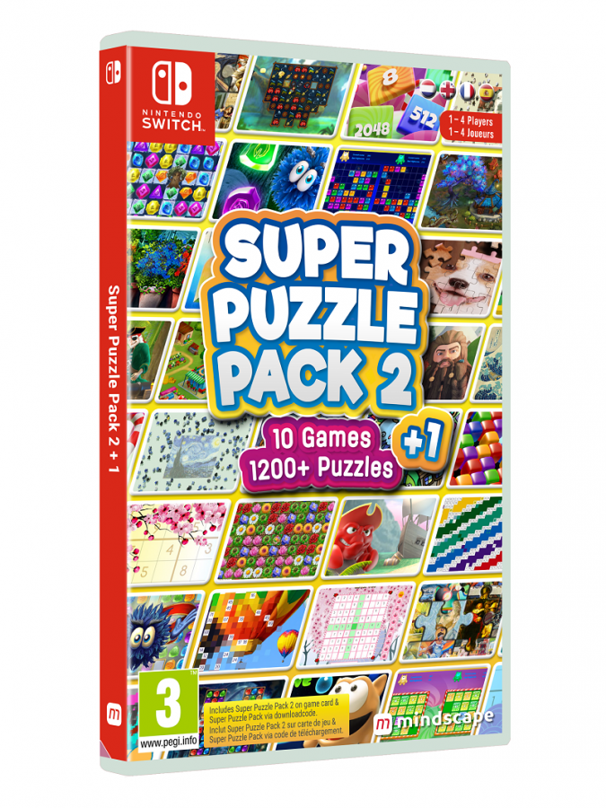 Super Puzzle Pack 2 (Code in a Box) Nintendo Switch NEW
