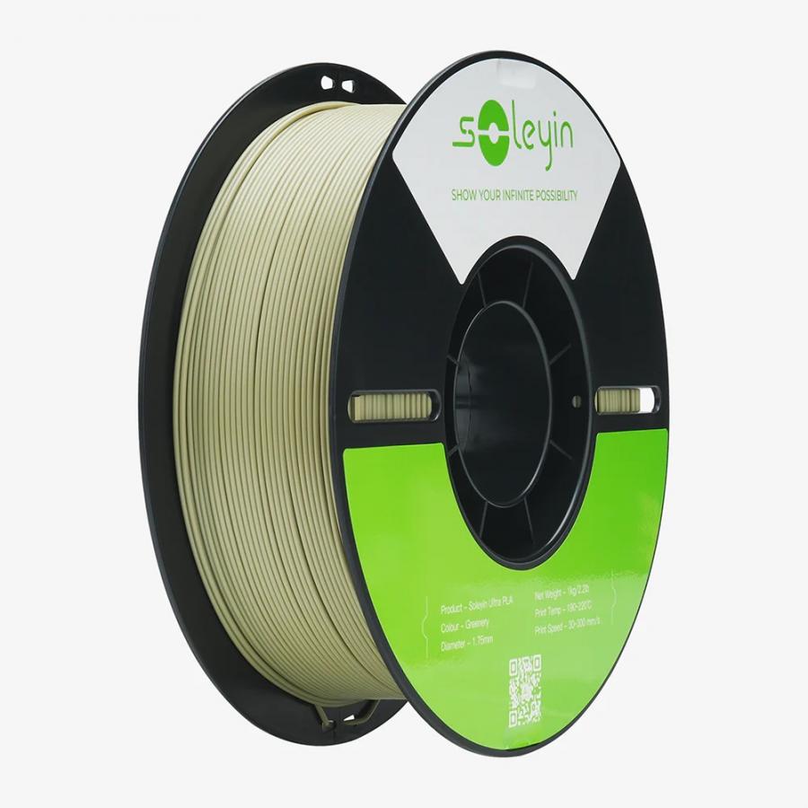 Creality Soleyin Ultra PLA Greenery 3D Printer Filament  1 kg Spool,1.75 mm