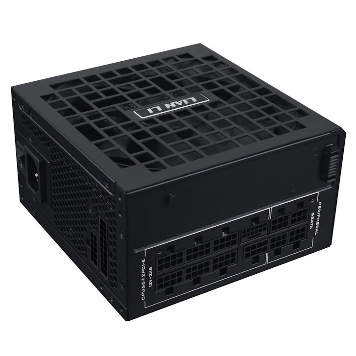 Lian Li RS1000W Black - 1000 Watt 80+ Gold PSU - 12V-2x6 Colored Cable - Fully Modular