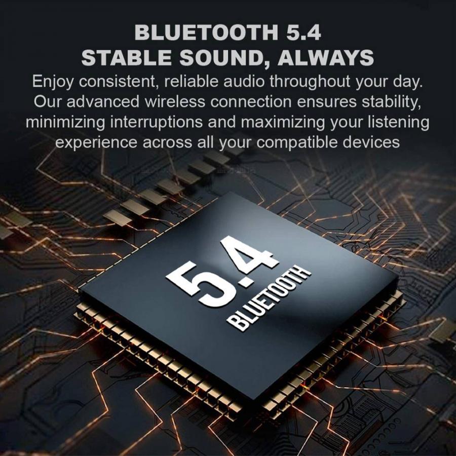 SONICGEAR DUAL MODE 2.4G/BT5.4 SUPERIOR 4MICS ANC/ENC EARPUMP XP2 OBSIDIAN