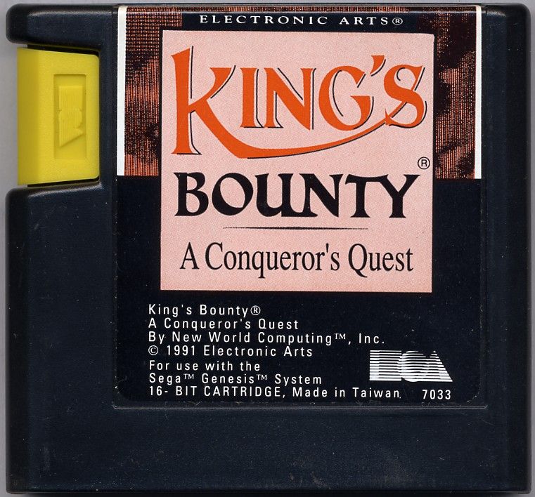 King's Bounty a Conqueror's Quest MD UNBOXED (NTSC)