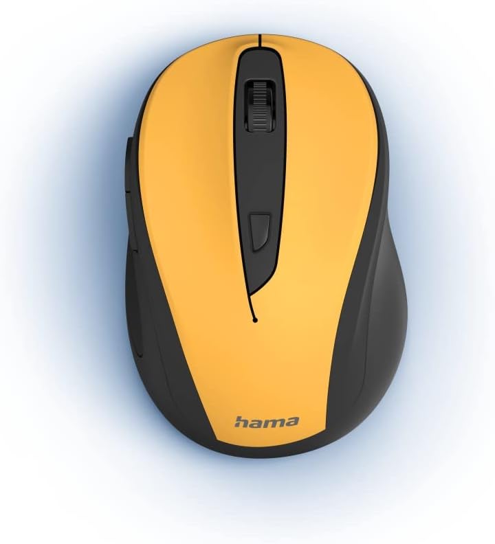 Hama 6-Button  Optical Wireless Ergonomic Mouse , USB Receiver MW-400 V2