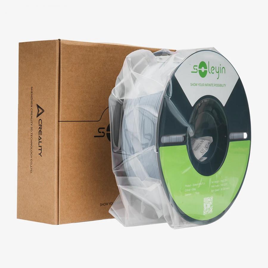 Creality Soleyin Ultra PLA black 3D Printer Filament  1 kg Spool,1.75 mm