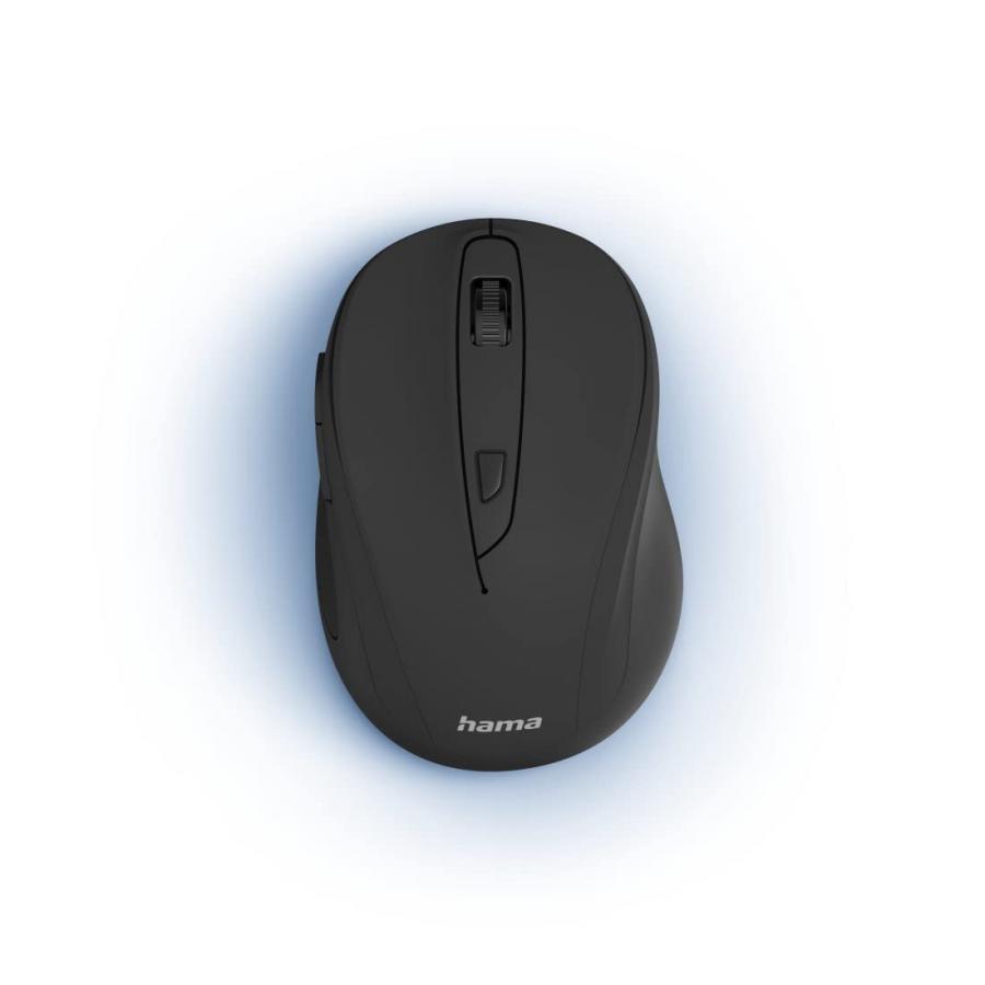 Hama 6-Button  Optical Wireless Ergonomic Mouse , USB Receiver MW-400 V2