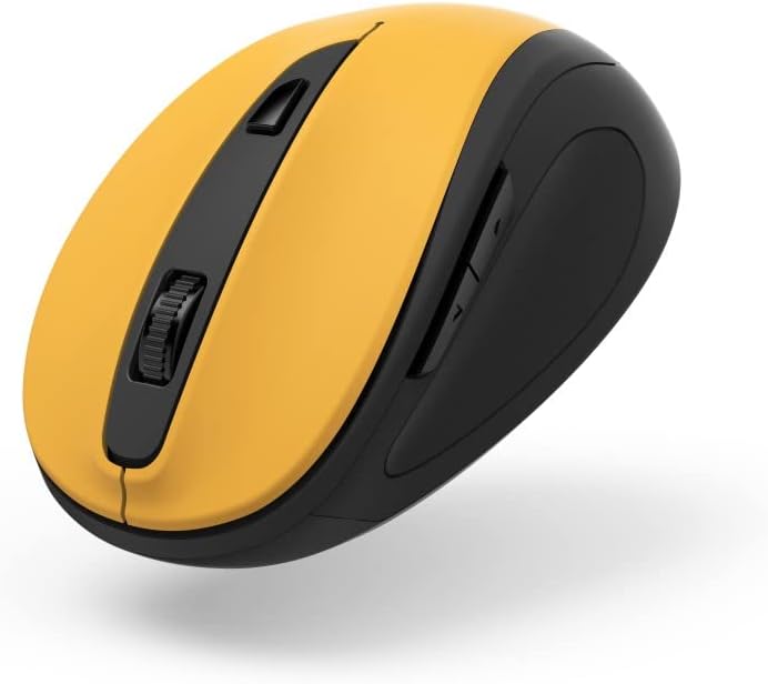 Hama 6-Button  Optical Wireless Ergonomic Mouse , USB Receiver MW-400 V2