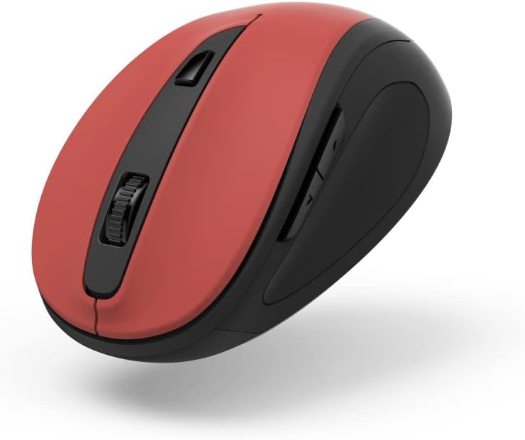 Hama 6-Button  Optical Wireless Ergonomic Mouse , USB Receiver MW-400 V2