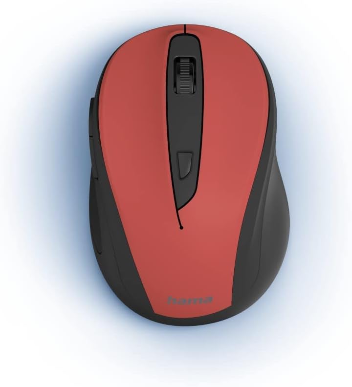 Hama 6-Button  Optical Wireless Ergonomic Mouse , USB Receiver MW-400 V2