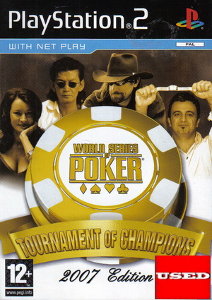World Series of Poker Tournament of Champions 2007 Ed. PS2 USED