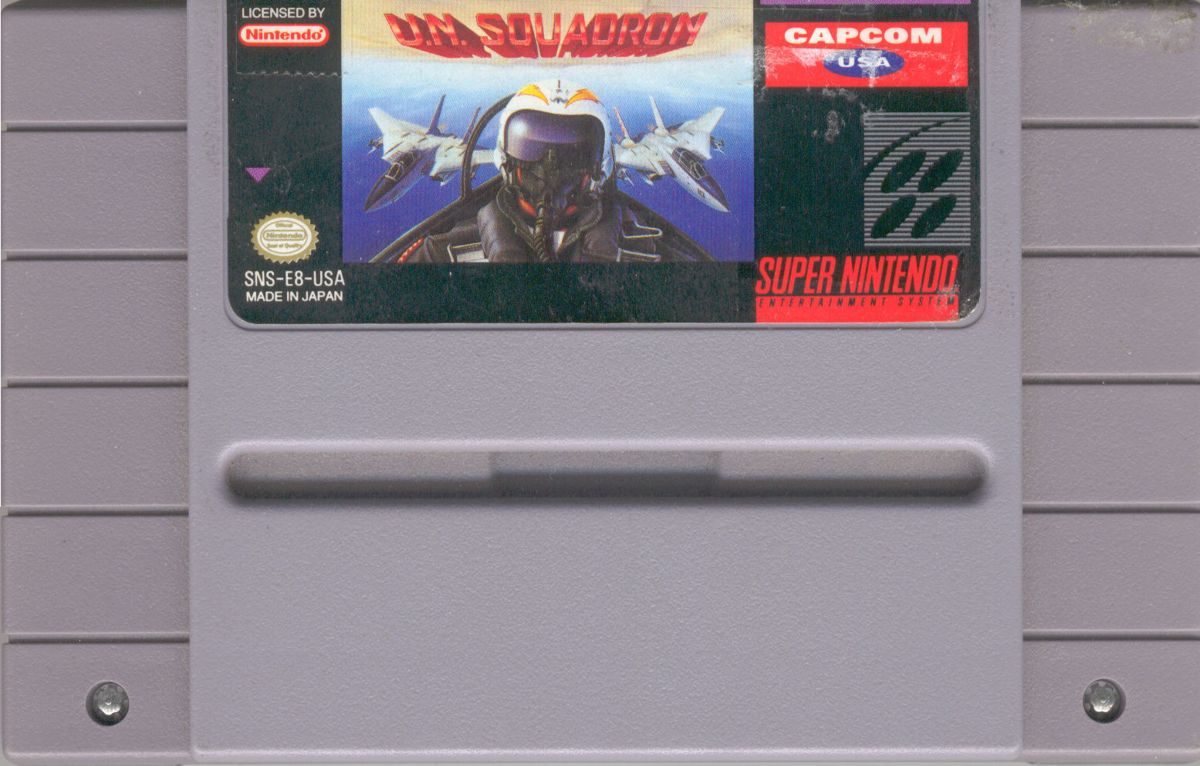 U.N. Squadron SNES UNBOXED (NTSC)  (ΠΡΟΣΟΧΗ ΔΕΝ ΠΑΙΖΕΙ ΣΕ ΕΥΡΩΠΑΙΚΕΣ ΚΟΝΣΟΛΕΣ)