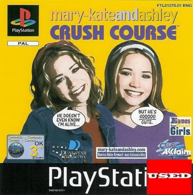 Mary-Kate And Ashley: Crush Course PSX USED (Without Front Case)