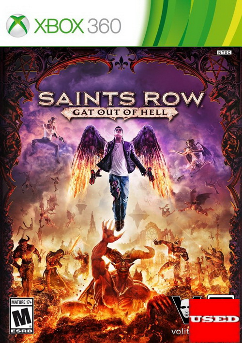 Saints Row Gat Out Of Hell X360 USED