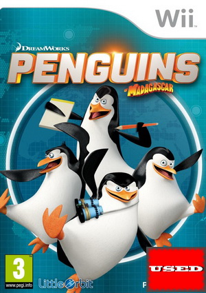 Penguins of Madagascar WII USED (Spanish)