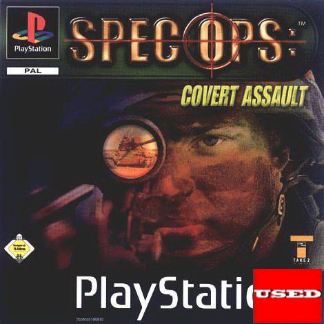 Spec Ops: Covert Assault PSX USED (Damaged Case)