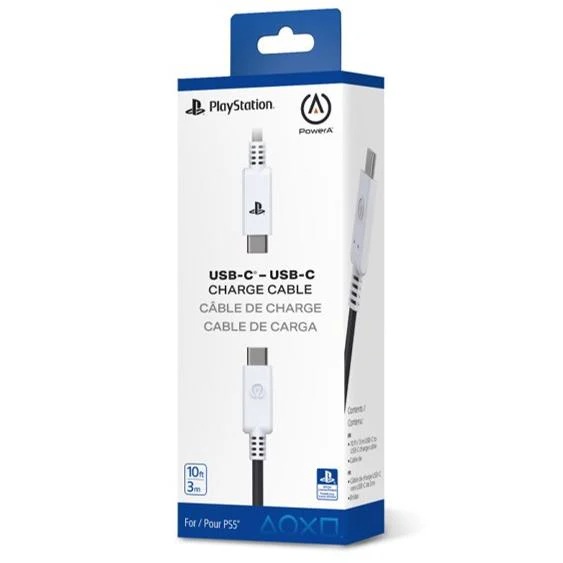 PowerA USB-C to USB-C Cable 3m PS5 NEW