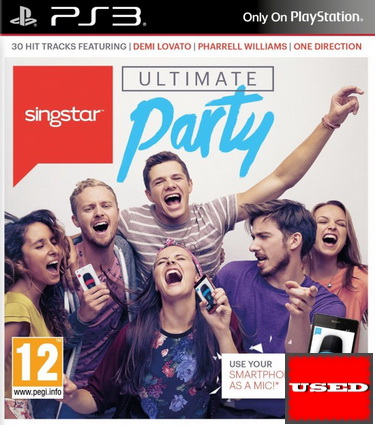 Singstar Ultimate Party (Game Only) PS3 USED 